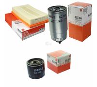 MAHLE / KNECHT Filtro Carburante KC 195 Filtro Aria LX 1074 Filtro Olio OC 458