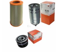 MAHLE / KNECHT Filtro Carburante KC 195 Filtro Aria LX 611 Filtro Olio OC 570