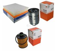 MAHLE / KNECHT Filtro Carburante KC 244 Filtro Aria LX 1817 Filtro Olio OX 553D