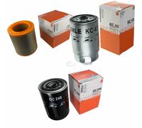 MAHLE / KNECHT Filtro Carburante KC 43 Filtro Aria LX 478/1 Filtro Olio OC 248