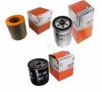 MAHLE / KNECHT Filtro Carburante KC 80 Filtro Aria LX 478/1 Filtro Olio OC 100