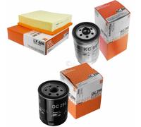 MAHLE / KNECHT Filtro Carburante KC 80 Filtro Aria LX 886 Filtro Olio OC 298