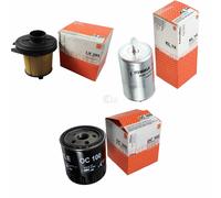 MAHLE / KNECHT Filtro Carburante KL 14 Filtro Aria LX 291 Filtro Olio OC 100