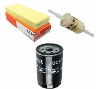 MAHLE / KNECHT Filtro Carburante KL 15 OF Filtro Aria LX 54 Filtro Olio OC 47