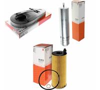 MAHLE/Knecht Filtro Carburante Kl 169/4D Filtro Aria LX 3598 Filtro Olio Ox 404D