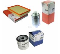 MAHLE / KNECHT Filtro Carburante KL 182 Filtro Aria LX 735 Filtro Olio OC 405/3
