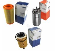Mahle / Knecht Filtro Carburante KL 197 Filtro Aria LX 1595 Filtro Olio OX 188D