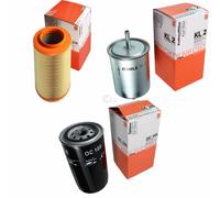MAHLE / KNECHT Filtro Carburante KL 2 Filtro Aria LX 314 Filtro Olio OC 105