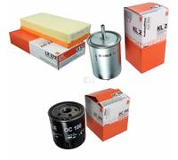 MAHLE / KNECHT Filtro Carburante KL 2 Filtro Aria LX 572 Filtro Olio OC 100