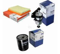 MAHLE / KNECHT Filtro Carburante KL 238 Filtro Aria LX 887 Filtro Olio OC 194