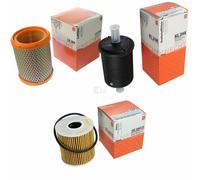 MAHLE / KNECHT Filtro Carburante KL 248 Filtro Aria LX 384 Filtro Olio OX 339/2D