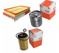 Mahle / Knecht Filtro Carburante KL 313 Filtro Aria LX 1573 Filtro Olio OX 153D3