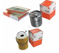 MAHLE/Knecht Filtro Carburante Kl 313 Filtro Aria LX 1850/1 Filtro Olio Ox 380D
