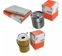MAHLE/Knecht Filtro Carburante Kl 313 Filtro Aria LX 1850/2 Filtro Olio Ox 380D