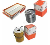 Mahle / Knecht Filtro Carburante KL 313 Filtro Aria LX 2037 Filtro Olio OX 380D