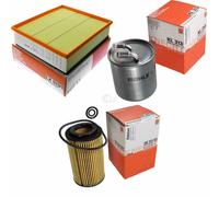 MAHLE/Knecht Filtro Carburante Kl 313 Filtro Aria LX 513/1 Filtro Olio Ox 153D3