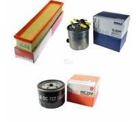 MAHLE/Knecht Filtro Carburante Kl 404/25 Filtro Aria LX 1258 Filtro Olio Oc 727