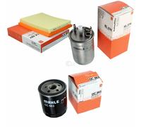 MAHLE / KNECHT Filtro Carburante KL 474 Filtro Aria LX 887 Filtro Olio OC 983