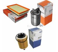 Mahle / Knecht Filtro Carburante Kl 476D Filtro Aria Lx 1000 Filtro Olio Ox 188D