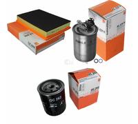Mahle / Knecht Filtro Carburante KL 476D Filtro Aria LX 688 Filtro Olio OC 262