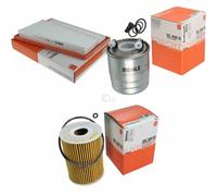 MAHLE/Knecht Filtro Carburante Kl 490D Filtro Aria LX 1850/2 Filtro Olio Ox 380D