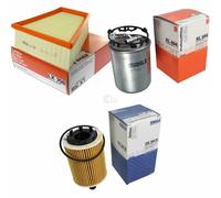MAHLE / KNECHT Filtro Carburante KL 494 Filtro Aria LX 708 Filtro Olio OX 188D