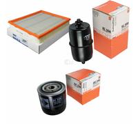 MAHLE / KNECHT Filtro Carburante KL 558 Filtro Aria LX 1272 Filtro Olio OC 236