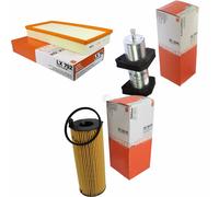 Mahle / Knecht Filtro Carburante Kl 596 Filtro Aria Lx 792 Filtro Olio Ox 196/1D