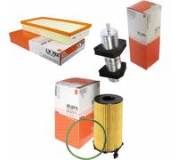 MAHLE / KNECHT Filtro Carburante KL 596 Filtro Aria LX 792 Filtro Olio OX 420D