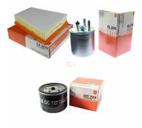 MAHLE / KNECHT Filtro Carburante KL 638 Filtro Aria LX 2631 Filtro Olio OC 727