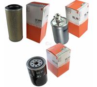 Mahle / Knecht Filtro Carburante KL 75 Filtro Aria LX 200 Filtro Olio OC 51