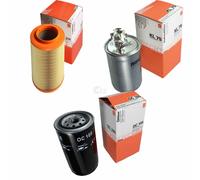 MAHLE / KNECHT Filtro Carburante KL 75 Filtro Aria LX 314 Filtro Olio OC 105