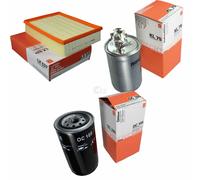 Mahle / Knecht Filtro Carburante KL 75 Filtro Aria LX 537 Filtro Olio OC 105