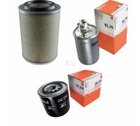 MAHLE / KNECHT Filtro Carburante KL 75 Filtro Aria LX 99 Filtro Olio OC 214