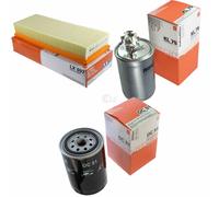 MAHLE / KNECHT Filtro Carburante KL 75 Filtro Aria LX 997 Filtro Olio OC 51