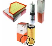 MAHLE / KNECHT Filtro Carburante KL 763D Filtro Aria LX 1640 Filtro Olio OX 560D