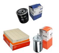 MAHLE / KNECHT Filtro Carburante KL 79 Filtro Aria LX 448 Filtro Olio OC 485