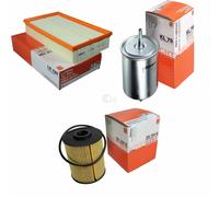 Mahle / Knecht Filtro Carburante Kl 79 Filtro Aria Lx 786 Filtro Olio Ox 160D