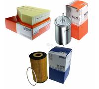 Mahle / Knecht Filtro Carburante KL 79 Filtro Aria LX 934/1 Filtro Olio OX 557D