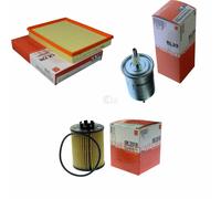 MAHLE / KNECHT Filtro Carburante KL 83 Filtro Aria LX 735 Filtro Olio OX 173D
