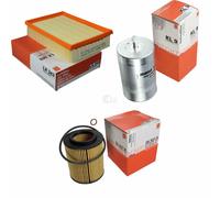 MAHLE / KNECHT Filtro Carburante KL 9 Filtro Aria LX 343 Filtro Olio OX 154/1D