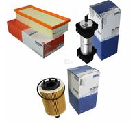 MAHLE / KNECHT Filtro Carburante KL 916 Filtro Aria LX 2046 Filtro Olio OX 188D