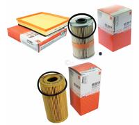 Mahle / Knecht Filtro Carburante KX 204D Filtro Aria LX 1583 Filtro Olio OX 441D