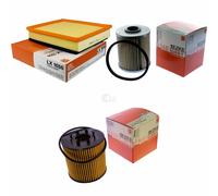 MAHLE / KNECHT Filtro Carburante KX 218D Filtro Aria LX 1656 Filtro Olio OX 210D