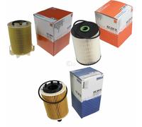 MAHLE / KNECHT Filtro Carburante KX 228D Filtro Aria LX 1566 Filtro Olio OX 188D