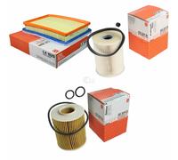 MAHLE/Knecht Filtro Carburante KX 231D Filtro Aria LX 1825 Filtro Olio Ox 163/4D