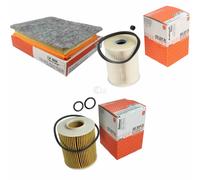 MAHLE/Knecht Filtro Carburante KX 231D Filtro Aria LX 1826 Filtro Olio Ox 163/4D