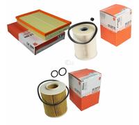 MAHLE/Knecht Filtro Carburante KX 231D Filtro Aria LX 999 Filtro Olio Ox 163/4D