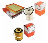 MAHLE/Knecht Filtro Carburante KX 231D Filtro Aria LX 999 Filtro Olio Ox 173/1D