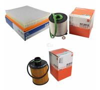 MAHLE / KNECHT Filtro Carburante KX 265D Filtro Aria LX 1817 Filtro Olio OX 553D